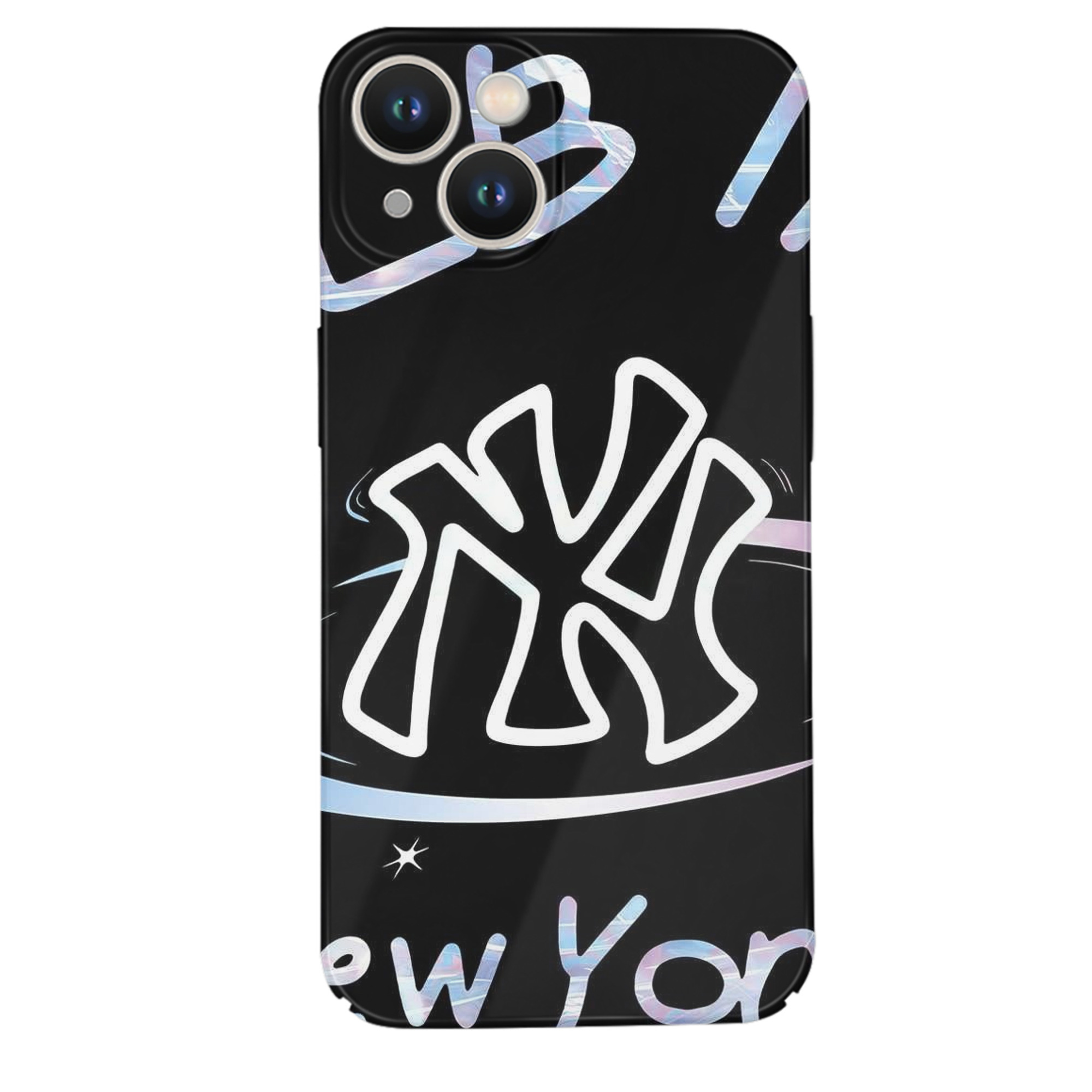 Like New York Yankees Baseball Team IPhone 14 Series Full-Cover Hard Case – Shockproof With Raised Camera Protection – Precise Cutouts, Wireless Charging Compatible – Durable, Anti-Yellowing, Easy To Clean